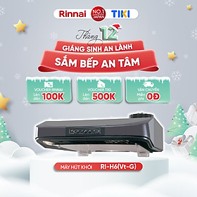 Mua Máy hút mùi 60cm Rinnai RI-H6(Vt-G) ống thoát