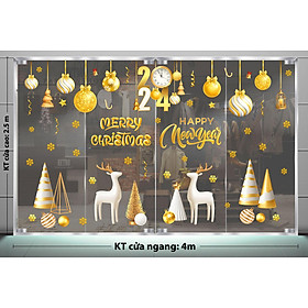 Mua Decal trang trí NOEL 2024 combo số 134