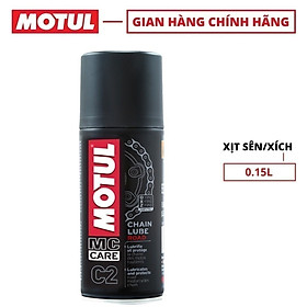 Chai xịt sên / xích MOTUL MC Care C2 CHAIN LUBE ROAD 0.15L