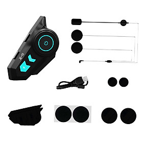 Headset  Earphone Auto Answer Incoming Calls Motorcycle V5.0 Headset  Audio System for Half/Open Face  Riding