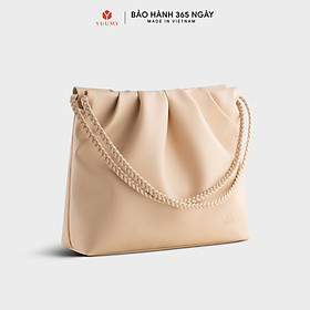 Túi Yuumy ( Thời trang nữ thiết dây rút - Túi xách da Seasand YTX58 ) -  Kem