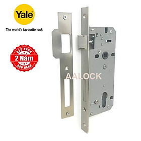 Thân khoá cửa Yale YEM 4585 US15 dòng cao cấp với YCL/45SN, backset 45mm