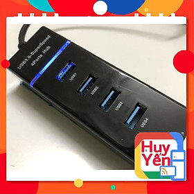 Mua Hub chia USB 3.0 Superspeed 4 Port(Bộ chia 1 cổng USB ra 4 cổng USB  chuẩn 3.0  Đảm bảo cả 4 thiết bị hoạt động  tốt)