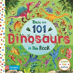 Sách - There are 101 Dinosaurs in This Book by Campbell Books (UK edition, paperback)