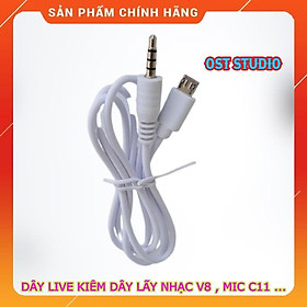 Mua Dây LiveStream Kiêm Lấy Nhạc Cho Sound Card V8 - Cáp Livestream Theo Sound Card V8 - Cáp Live Stream C7 C11  C16  C25