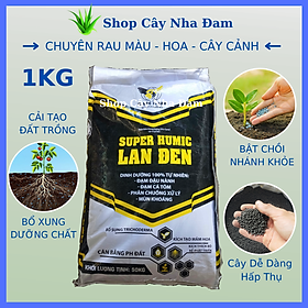 Phân Lân Đen Humic Hữu Cơ Chuyên Khử Chua Hạ Phèn (1kg)