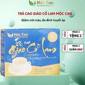 Trà Cao Giảo Cổ Lam Mộc Can túi lọc ổn định huyết áp,ngăn ngừa các bệnh về tim mạch hộp 25 gói