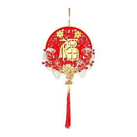 Traditional Chinese New Year Decoration with Tassel Adornment Charm Souvenir