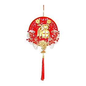 Hình ảnh Traditional Chinese New Year Decoration with Tassel Adornment Charm Souvenir