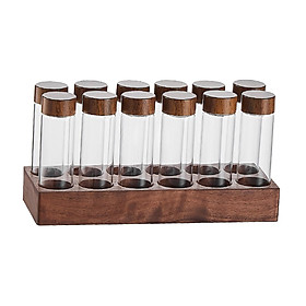 Coffee Beans Storage Container Bean Test Tube for Cafe Retail Kitchen