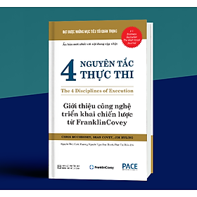 Hình ảnh (Bìa Cứng) 4 NGUYÊN TẮC THỰC THI (The 4 Disciplines of Execution) - Chris McChesney, Sean Covey, Jim Huling - Nhiều dịch giả - Tái bản 2023 -(bìa mềm)