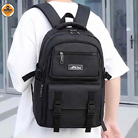 Balo Học Sinh Chống Nước Xbags Black Blue – Balo Đi Học Đi Làm Thời Trang, Thiết Kế Năng Động Cao Cấp XB 3203!