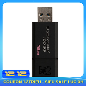 USB Kingston DT100G3 16GB USB 3.0 - Hàng Chính Hãng