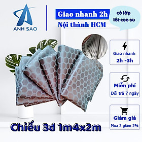 Mua Chiếu điều hòa sợi mây 3D có lớp lót lụa/ cao su A 1m4x2m/ 1m6x2m/ 1m8x2m
