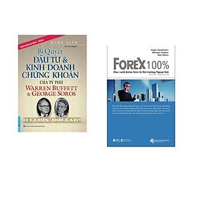 Hình ảnh Combo 2 cuốn sách:Bí Quyết Đầu Tư & Kinh Doanh Chứng Khoán +  Forex 100% - Học Cách Kiếm Tiền Trên Thị Trường