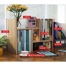 Mua Kệ sách để bàn mini lắp ráp-Kệ sách gỗ đa ngăn ĐỂ BÀN tiện ích