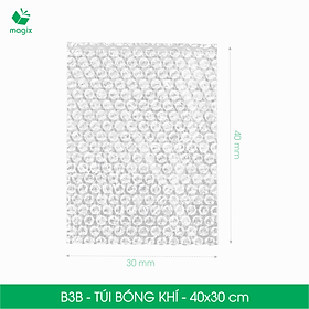 Mua B3B - 40x30 cm - 100 Túi bóng khí chống sốc đóng hàng - Túi gói hàng  bọc chống sốc  xốp chống sốc
