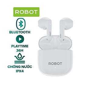 Mua Tai nghe không dây ROBOT Airbuds T60 TWS Bluetooth 5.1 Chống nước IPX4 Cuộc Gọi HD Giảm tiếng ồn - HÀNG CHÍNH HÃNG