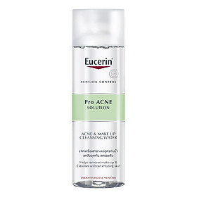 Nước Tẩy Trang Eucerin Hỗ Trợ Trị Mụn Làm Trắng Da (200ml)