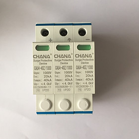 Mua CB thiết bị chống sét lan truyền DC một chiều bảo vệ mạch bảo vệ quang điện GIVASOLAR CHANA DC 1000V