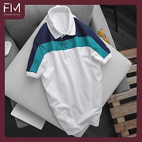 Áo Polo nam cổ bẻ ngắn tay, chất liệu vải cá sấu cotton cao cấp, trẻ trung, năng động – FORMEN SHOP – FMPS110