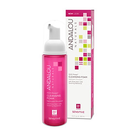 Bọt Rửa Mặt Andalou Naturals 1000 Roses Cleansing Foam 163ml