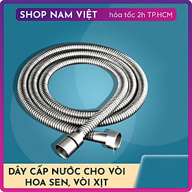 Dây Cấp Nước INOX Cho Vòi Hoa Sen, Vòi Xịt