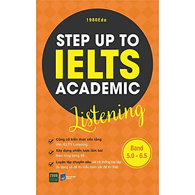 Sách - Step Up To Ielts Academic Listening - 1980Edu - 1980 Books