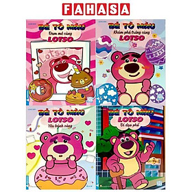 Combo Sách Bé Tô Màu Lotso (Bộ 4 Cuốn)