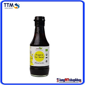 Nước tương đậu nành hữu cơ Lumlum 200ml – Organic Soy Sauce