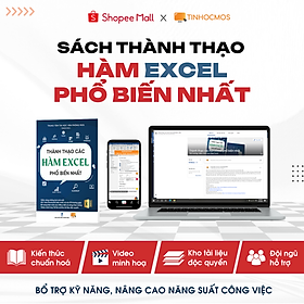 Sách Thành thạo các hàm Excel phổ biến nhất - tinhocmos