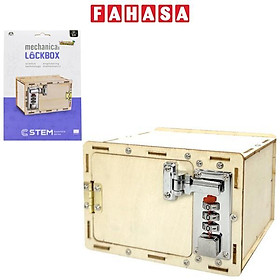 Đồ Chơi Lắp Ráp 3D STEM Bằng Gỗ - Hộp Khóa Mật Mã - Chuang Huang CH2059
