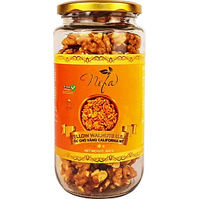 Hạt óc chó vàng sấy nguyên vị NOFA 500g Mẹ khỏe đẹp Bé thông minh - Hàng nhập khẩu Mỹ
