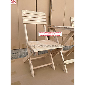 Mua BÀN GHẾ XẾP - bàn 50x50x53cm  ghế 30x30x76cm gỗ tần bì size lớn