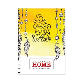 Sổ lò xo kép bìa bồi cao cấp Home A5 300 trang - Sổ lò xo Hải Tiến, MS: 6362