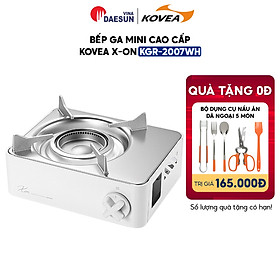 Mua Bếp Ga Mini Cao Cấp Kovea X-ON (KGR-2007WH) - Công Suất 2400W | Thiết Kế Tối Giản | Bảo Hiểm Chống Nổ | Hàng Chính Hãng
