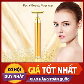 Cây lăn massage mặt nâng cơ săn da mặt giảm nếp nhăn & Máy Mát Xa Mắt Mini