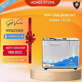 Mua Máy Làm Bánh Mỳ Tự Động KAISA VILLA BM8202 Công Nghệ Thụy Sỹ  Dung Tích 3L Công Suất 550 W - Hàng Chính Hãng