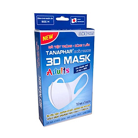 Bộ 2 Hộp Khẩu Trang 3D Mask Tanaphar người lớn hộp 10 chiếc
