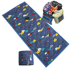 Nệm Đa Năng HOÀNG THIÊN HÀ - 100% vải Cotton thoáng mát, mềm mại, thấm hút mồ hôi. Giặt được bằng máy. Dể gấp gọn - Có túi đựng riêng. Đặc biệt phù hợp cho Nhân Viên Văn Phòng.