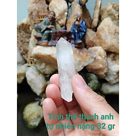 Trụ Đá Thanh Tẩy, Trụ Đá Phong Thủy Giúp Hỗ Trợ Reiki, Thiền Định, Thanh Tẩy Năng Lượng (32 gr)