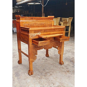 Mua Bàn thờ phật  Bàn thờ gia tiên   tủ thờ 2 tầng gỗ tràm loại 1 màu gõ đỏ