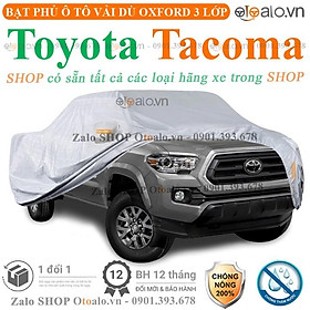 Bạt phủ ô tô dành cho xe Toyota Tacoma 3 lớp cao cấp