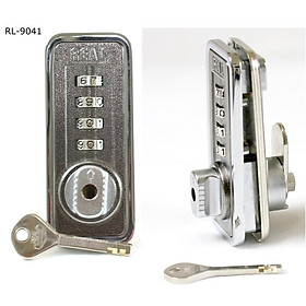 Mua Khóa tủ Real 4 số dọc RL9041-01 keyless lock có chìa dò lại mật khẩu khi quên
