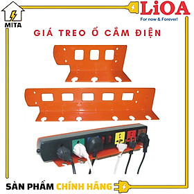 Hình ảnh Giá đỡ ổ cắm điện - Gá treo cho ổ cắm lioa 3DN và 6DN