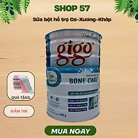 Sữa Bột Gigo Bone Care 900g Hỗ Trợ Xương Khớp Bổ Sung Collagen, Glucosamin, Canxi