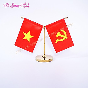Bộ cờ để taplo xe oto Loại cắm 2 cờ Các Nước Tùy Chọn với Nhiều Mẫu mã