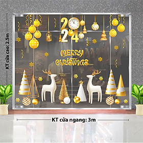 Mua Decal trang trí NOEL 2024 combo số 75