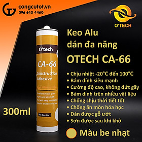Mua Keo dán xây dựng đa năng cho gỗ  alu  mica sơn được OTECH CA-66 300ml màu be nhạt