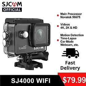 SJCAM SJ4000WIFI Camera hành động 4K 4K@30fps wifi full hd wifi 2.0 